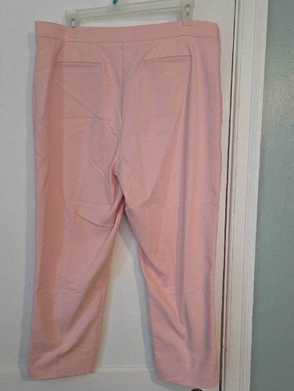 Ruby Rd. Blush Pink Cropped Stretch Pants - Picture 5 of 5